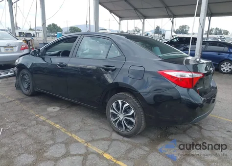 2016 Toyota Corolla Le from USA, damaged, VIN 2T1BURHE0GC678541